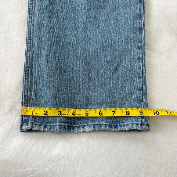 Abercrombie & Fitch The Baggy Low Rise Denim Jeans Size 28 / 6 Curve Love - Picture 10 of 13